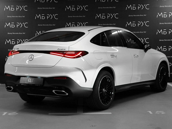 Mercedes-Benz GLC coupe Белый Non metallic фото 3
