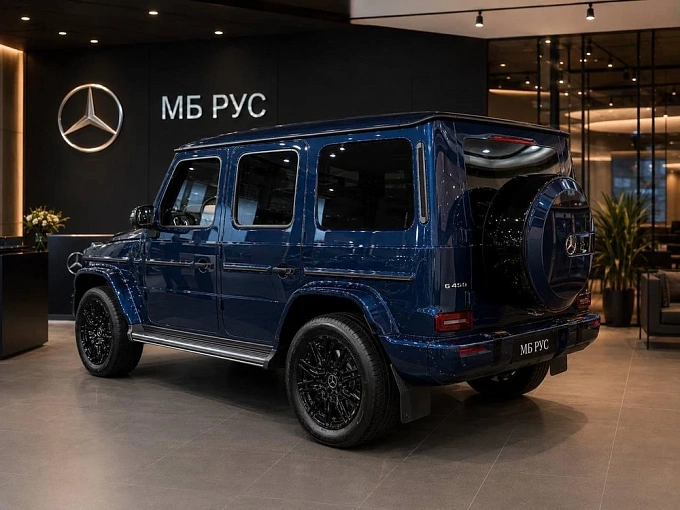 Mercedes-Benz G-Класс Синий Non metallic фото 2