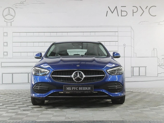 Mercedes-Benz C-Класс Синий Non metallic фото 5