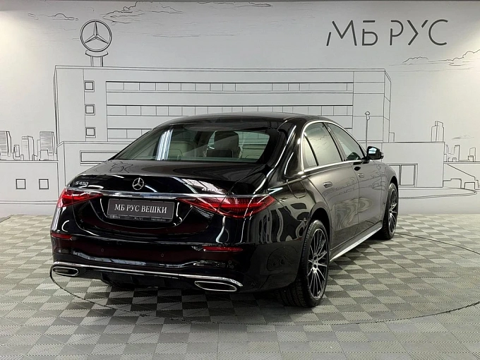 Mercedes-Benz S-Класс Черный Non metallic фото 6