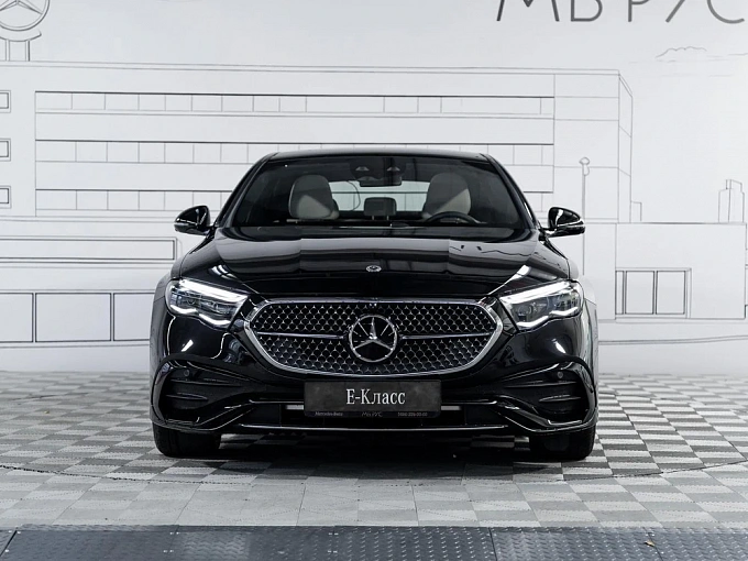 Mercedes-Benz E-Класс Черный Non metallic фото 2