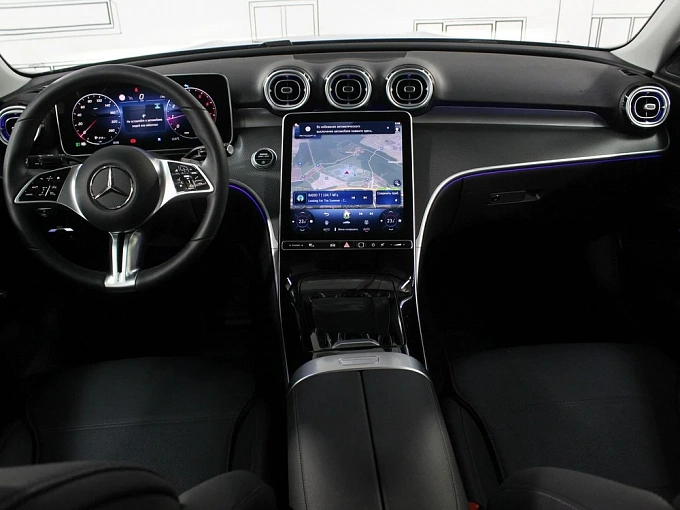 Mercedes-Benz C-Класс Синий Non metallic фото 9