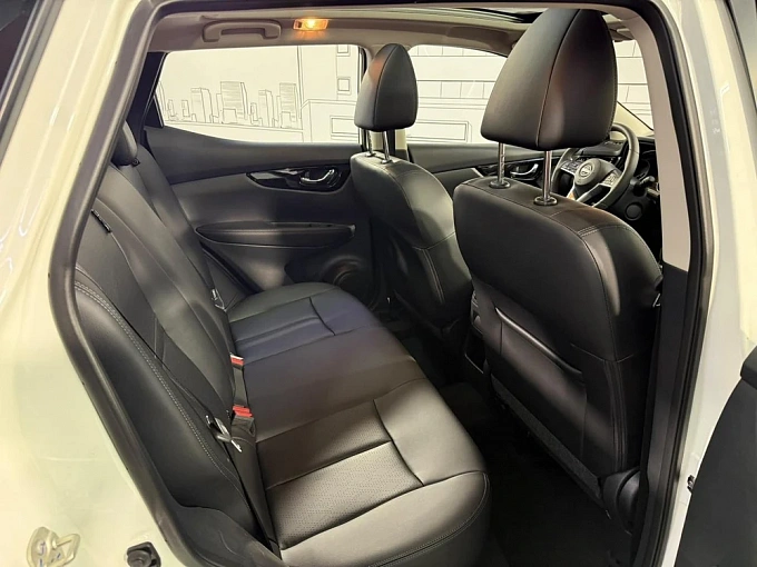 Nissan Qashqai Белый Non metallic фото 19