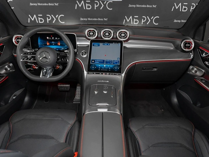 Mercedes-Benz GLC coupe AMG Черный Non metallic фото 5