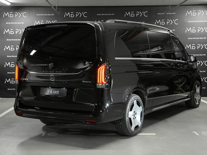 Mercedes-Benz V-Класс Черный Non metallic фото 3