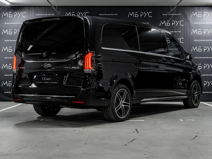 Mercedes-Benz V-Класс Черный Non metallic фото 3