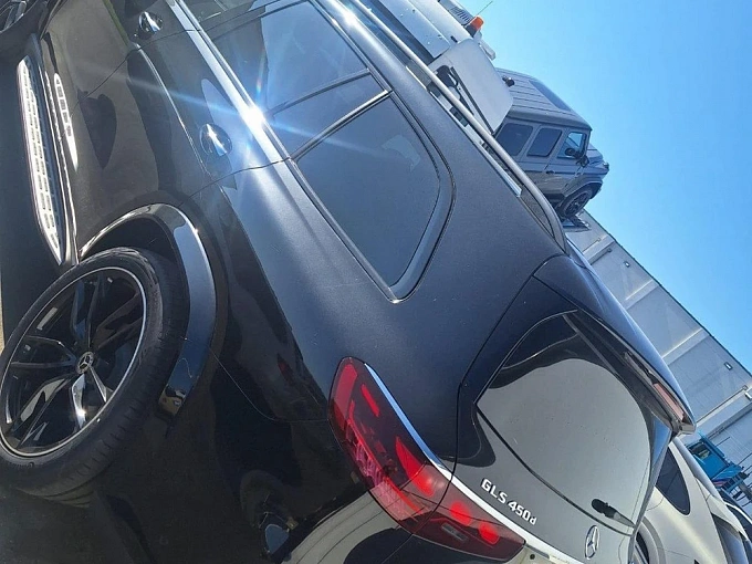 Mercedes-Benz GLS Черный Non metallic фото 3
