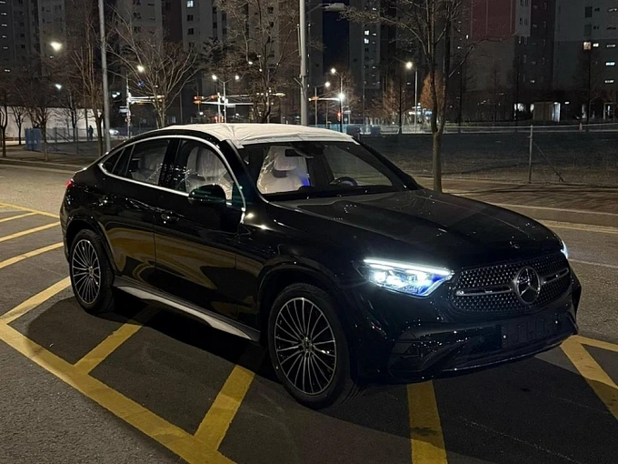 Mercedes-Benz GLC coupe Черный Non metallic фото 4