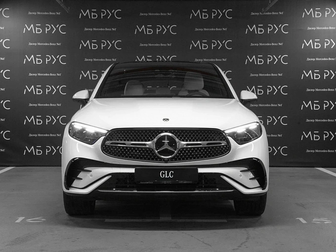Mercedes-Benz GLC coupe Белый Non metallic фото 2