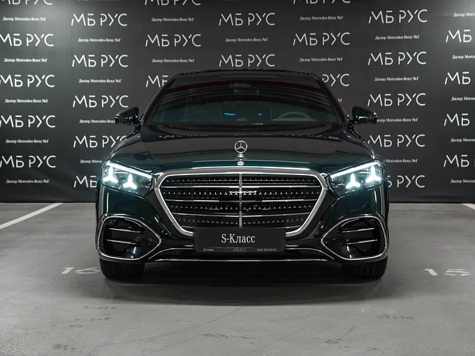 Mercedes-Benz S-Класс Зеленый Non metallic фото 5