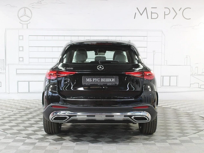 Mercedes-Benz GLC Черный Non metallic фото 8