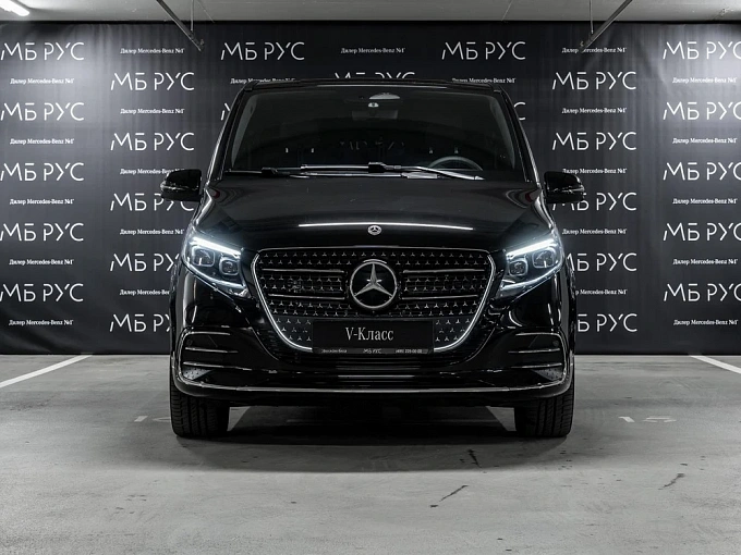 Mercedes-Benz V-Класс Черный Non metallic фото 2