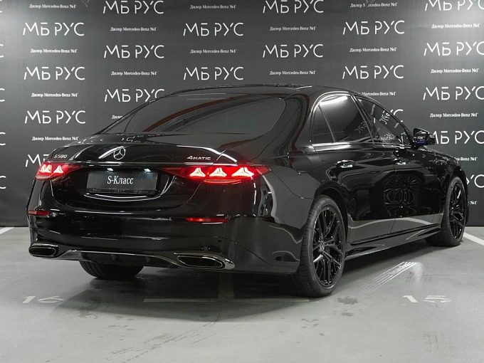Mercedes-Benz S-Класс Черный Non metallic фото 4