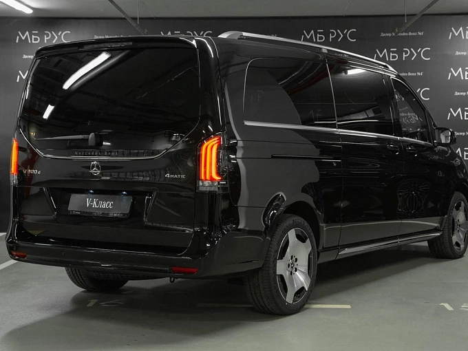 Mercedes-Benz V-Класс Черный Non metallic фото 4