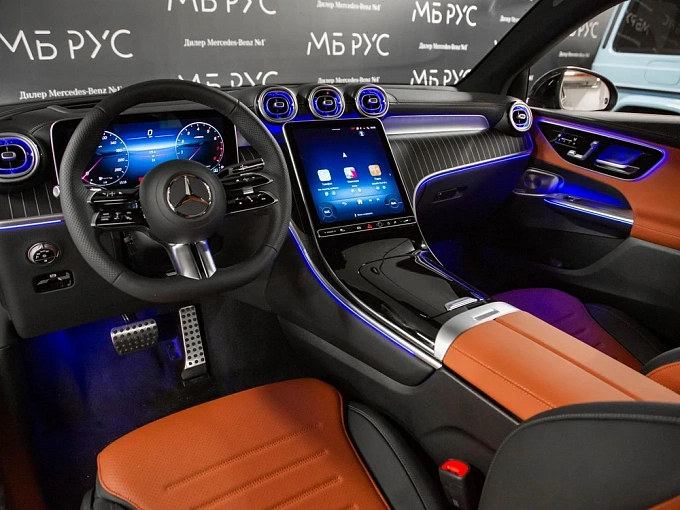 Mercedes-Benz GLC coupe Черный Non metallic фото 7