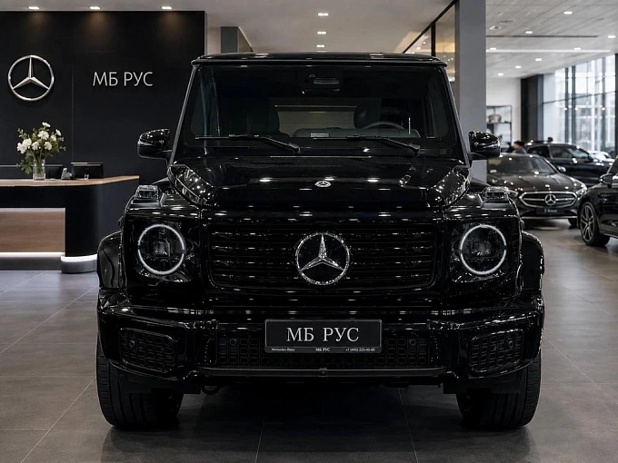 Mercedes-Benz G-Класс Черный Non metallic фото 4