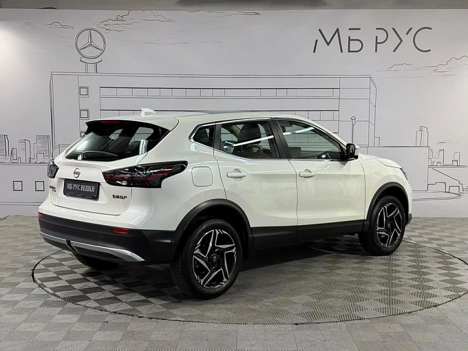 Nissan Qashqai Белый Non metallic фото 6
