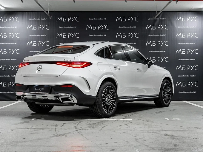 Mercedes-Benz GLC coupe Белый Non metallic фото 3