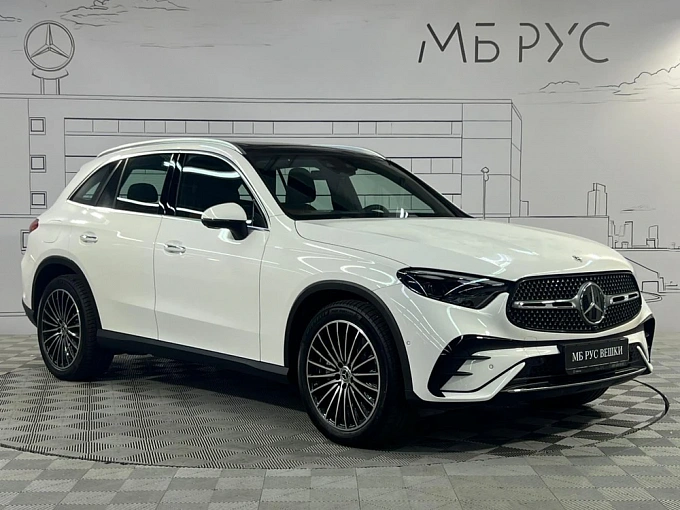 Mercedes-Benz GLC Белый Non metallic фото 2