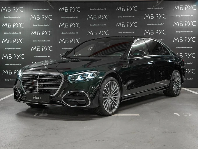 Mercedes-Benz S-Класс Зеленый Non metallic фото 1