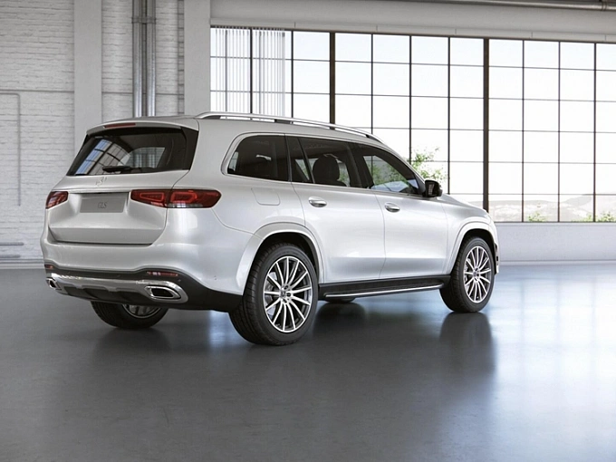 Mercedes-Benz GLS Белый Non metallic фото 32