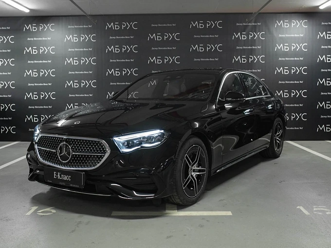 Mercedes-Benz E-Класс Черный Non metallic фото 1
