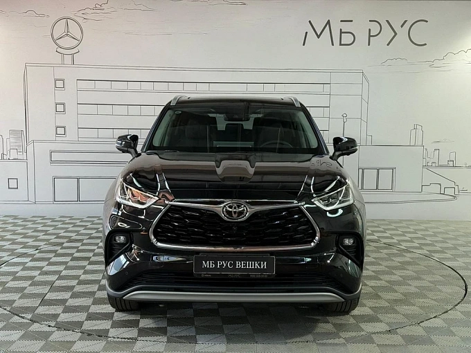 Toyota Highlander Черный Non metallic фото 5