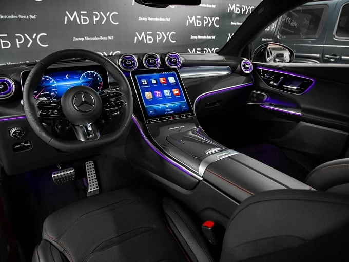 Mercedes-Benz GLC coupe AMG Черный Non metallic фото 7
