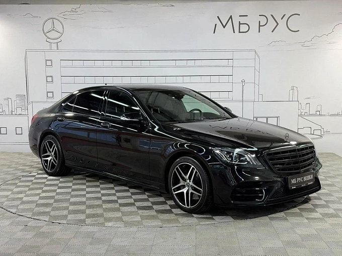 Mercedes-Benz S-Класс 2018 450 3.0 AT 4Matic (367 л.с.) фото 2