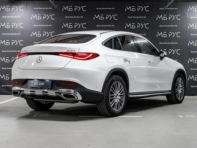 Mercedes-Benz GLC coupe Белый Non metallic фото 3