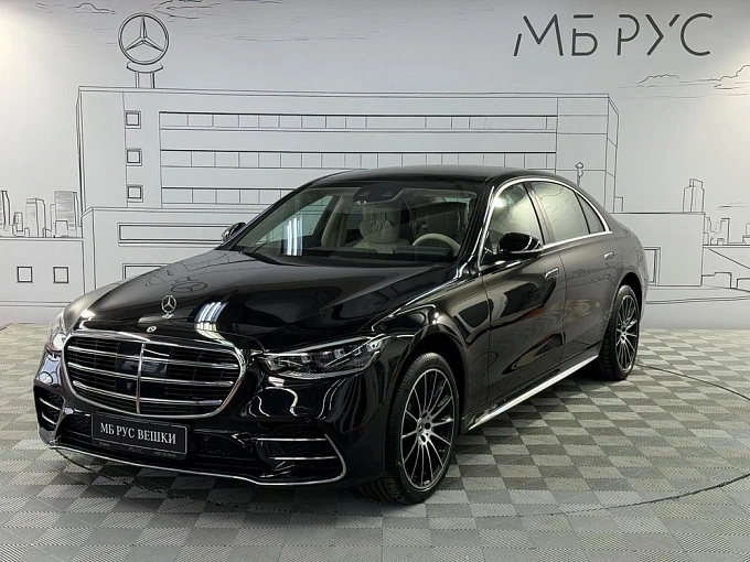 Mercedes-Benz S-Класс Черный Non metallic фото 1