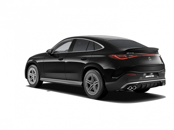Mercedes-Benz GLC coupe AMG Черный Non metallic фото 43