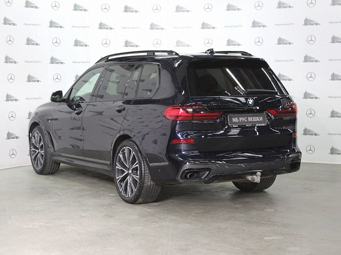 BMW X7 2020 3.0d AT 4WD (249 л.с.) Чёрный 71330996 фото 4