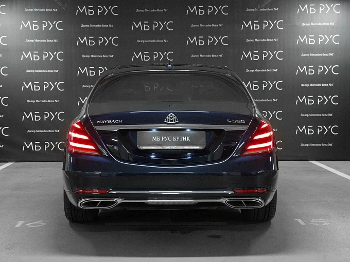 Mercedes-Benz Maybach S-Класс 2019 560 4.0 AT 4Matic (469 л.с.) фото 4