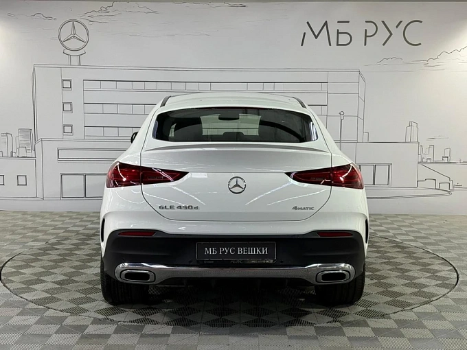 Mercedes-Benz GLE coupe Белый Non metallic фото 8