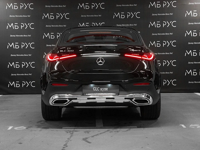 Mercedes-Benz GLC coupe Черный Non metallic фото 4
