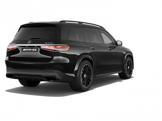 Mercedes-Benz GLS AMG Черный Non metallic фото 37