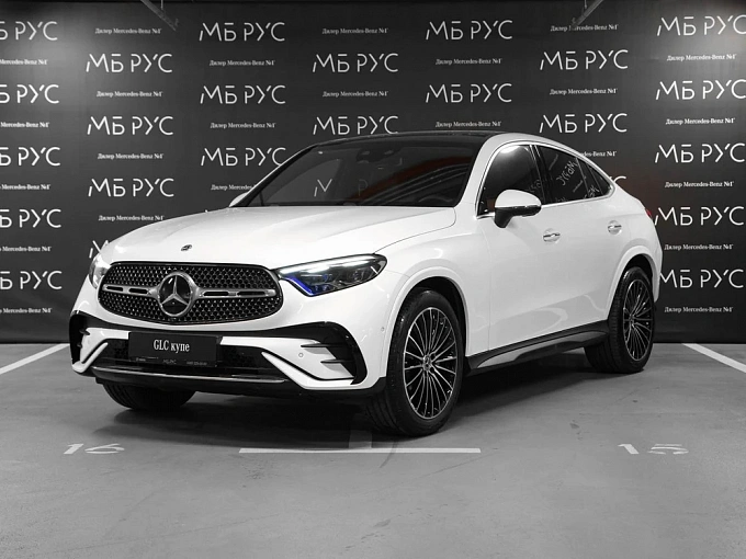 Mercedes-Benz GLC coupe Белый Non metallic фото 1