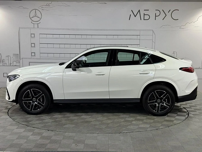 Mercedes-Benz GLC coupe Белый Non metallic фото 3