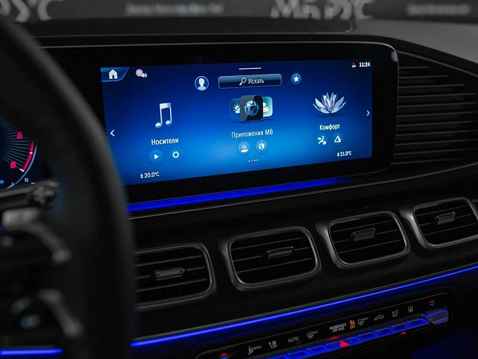 Mercedes-Benz GLS Черный Non metallic фото 19