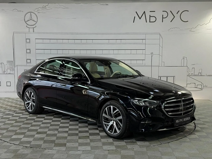 Mercedes-Benz E-Класс Черный Non metallic фото 2