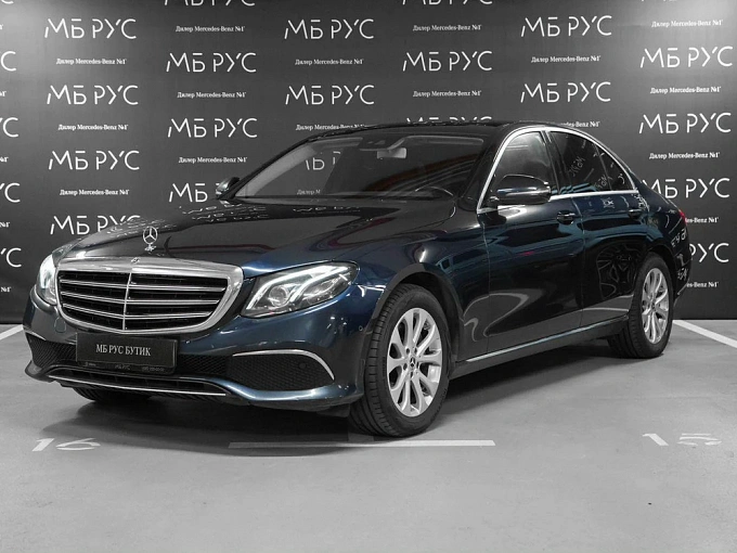 Mercedes-Benz E-Класс 2018 200 2.0 AT 4Matic (184 л.с.) фото 1
