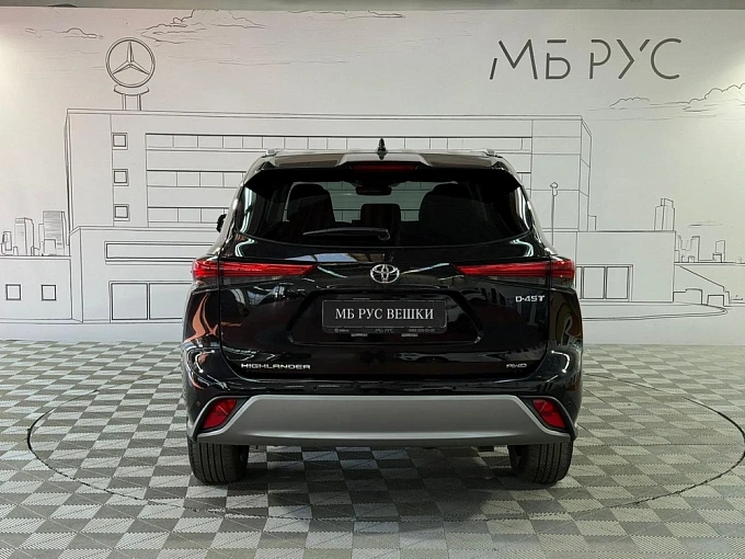 Toyota Highlander Черный Non metallic фото 8