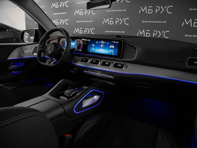 Mercedes-Benz GLE Синий Non metallic фото 8