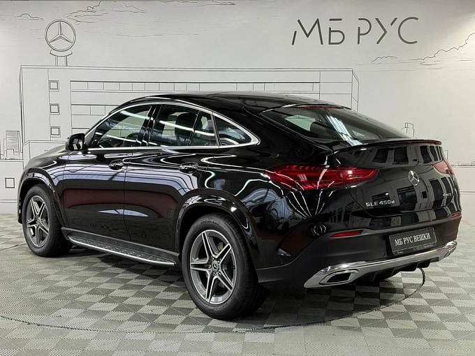 Mercedes-Benz GLE coupe Черный Non metallic фото 4