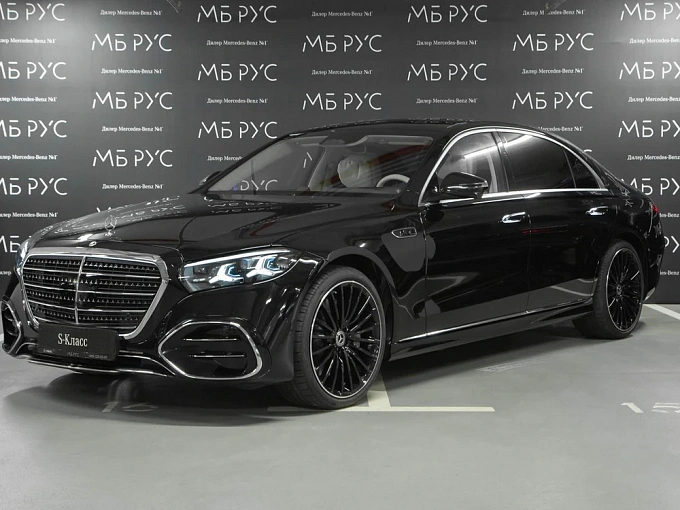 Mercedes-Benz S-Класс Черный Non metallic фото 1