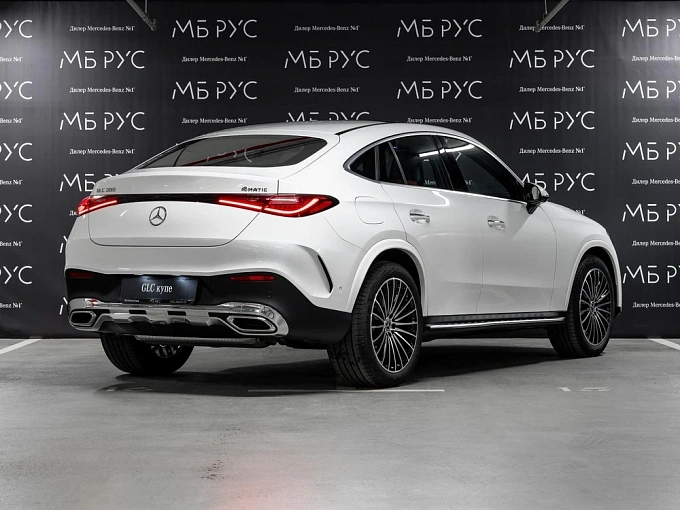 Mercedes-Benz GLC coupe Белый Non metallic фото 3