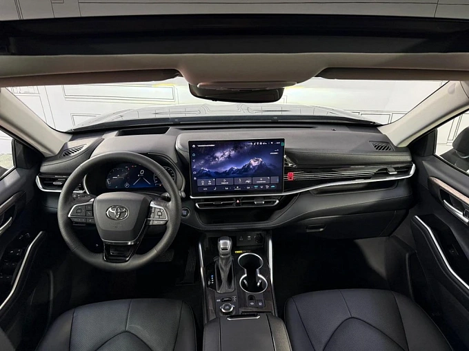 Toyota Highlander Черный Non metallic фото 9