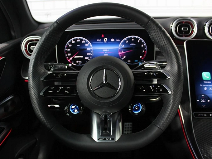 Mercedes-Benz GLC AMG Черный Non metallic фото 27