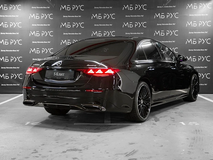 Mercedes-Benz S-Класс Черный Non metallic фото 4
